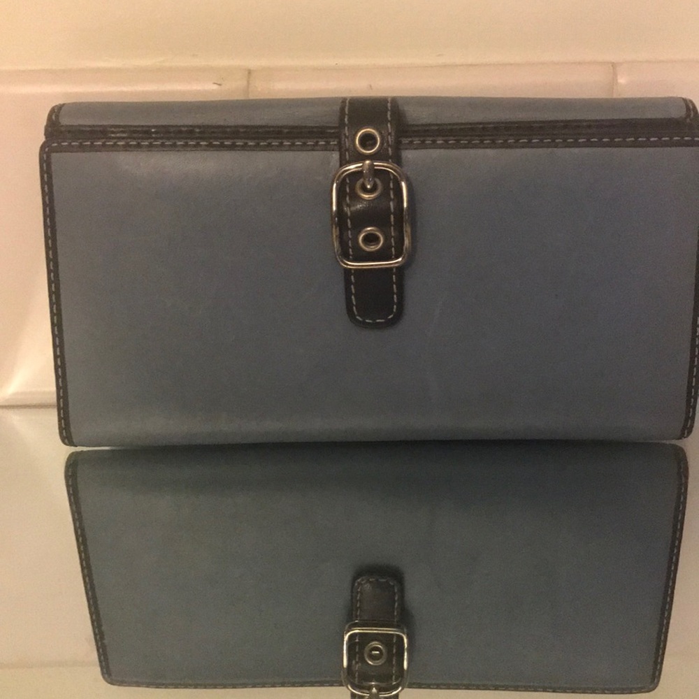 Coach leather wallet